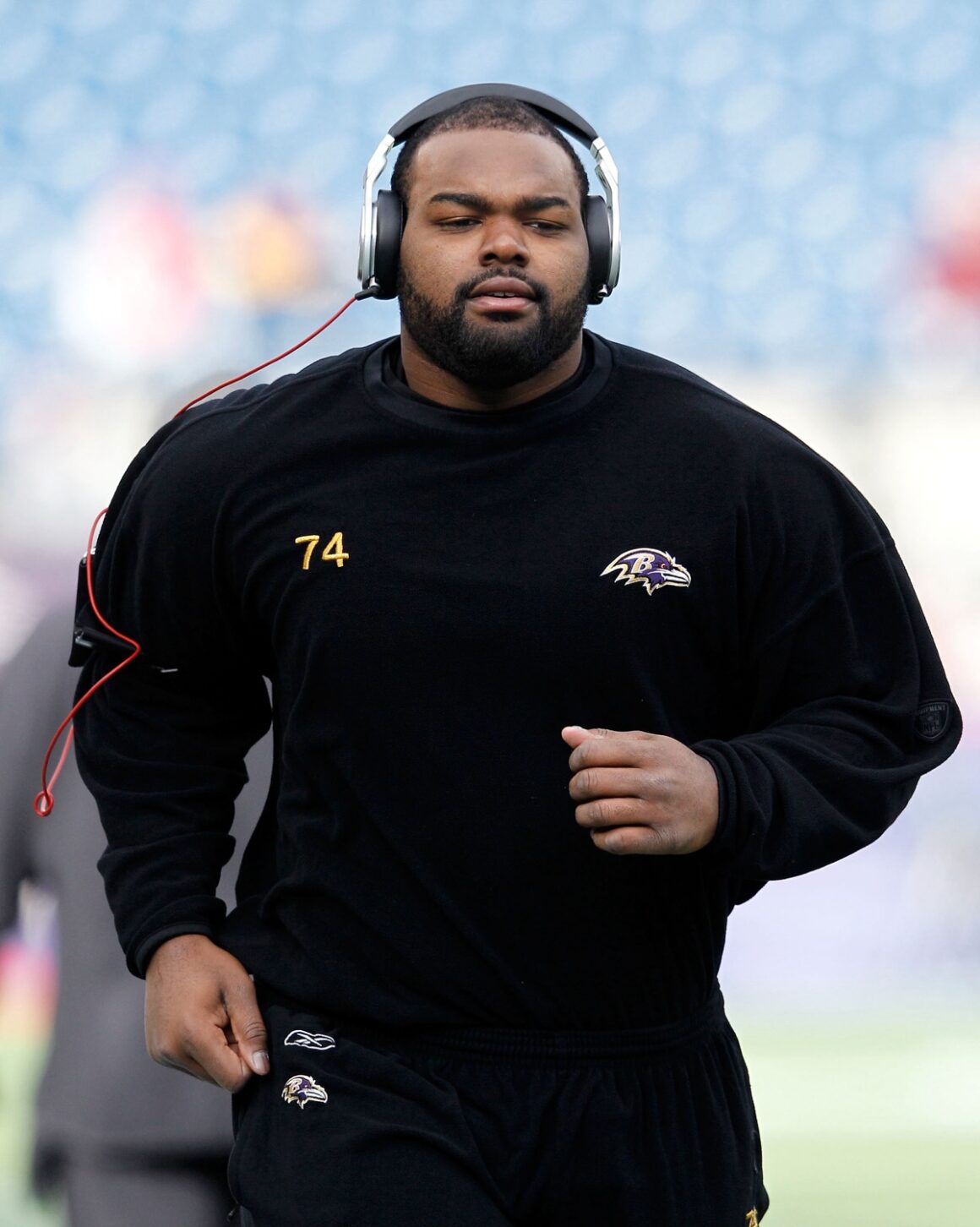 Michael Oher AFC Championship - Baltimore Ravens v New England Patriots