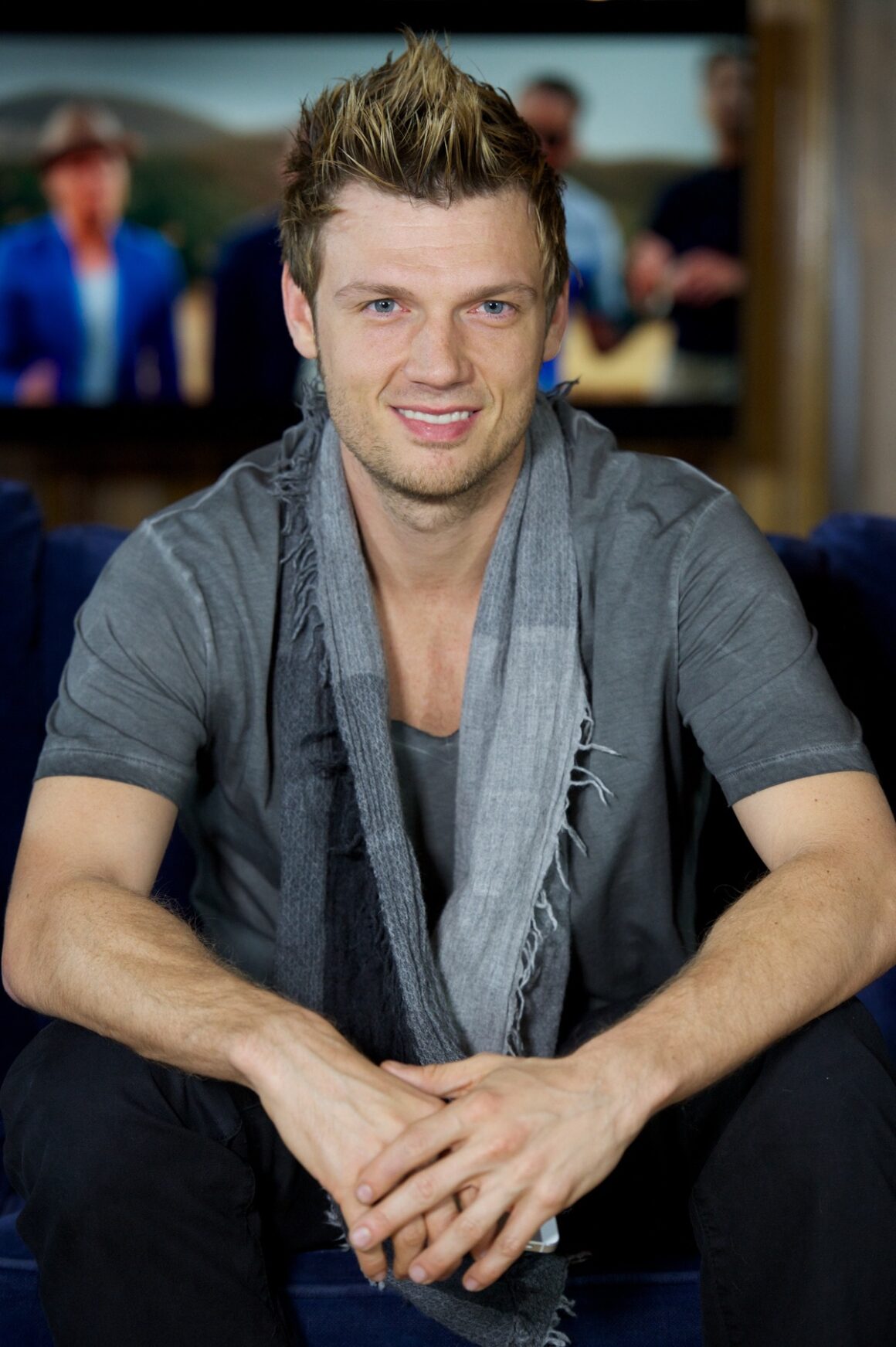 Nick Carter Backstreet Boys Madrid Photocall