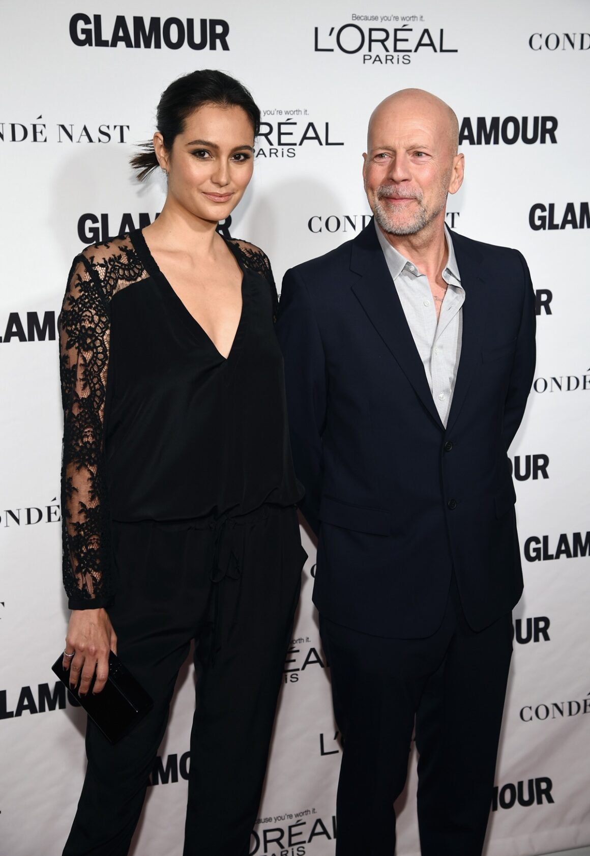 Bruce Willis and Emma Heming Glamour's Cindi Leive Honors The 2014 Women Of The Year - Arrivals