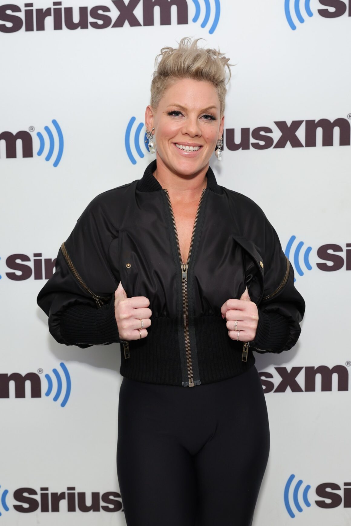 Pink Celebrities Visit SiriusXM - February 22, 2023