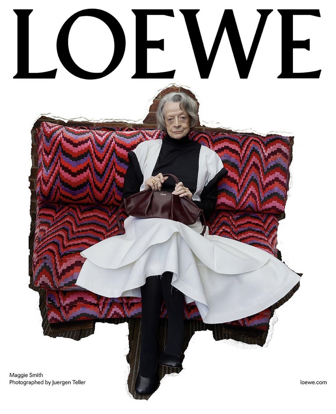 Maggie Smith protagoniza la nueva campaña de Loewe