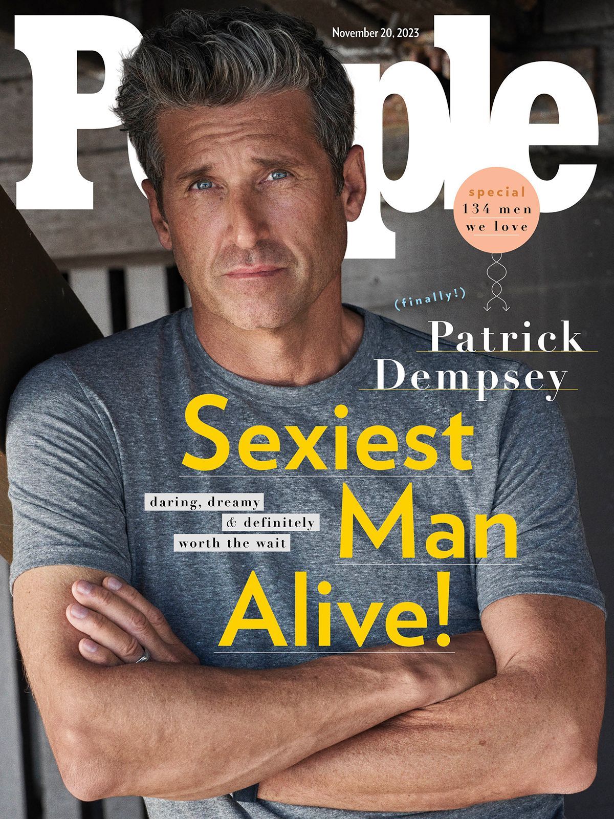 Patrick Dempsey, el hombre vivo más sexy del año 2023 según People