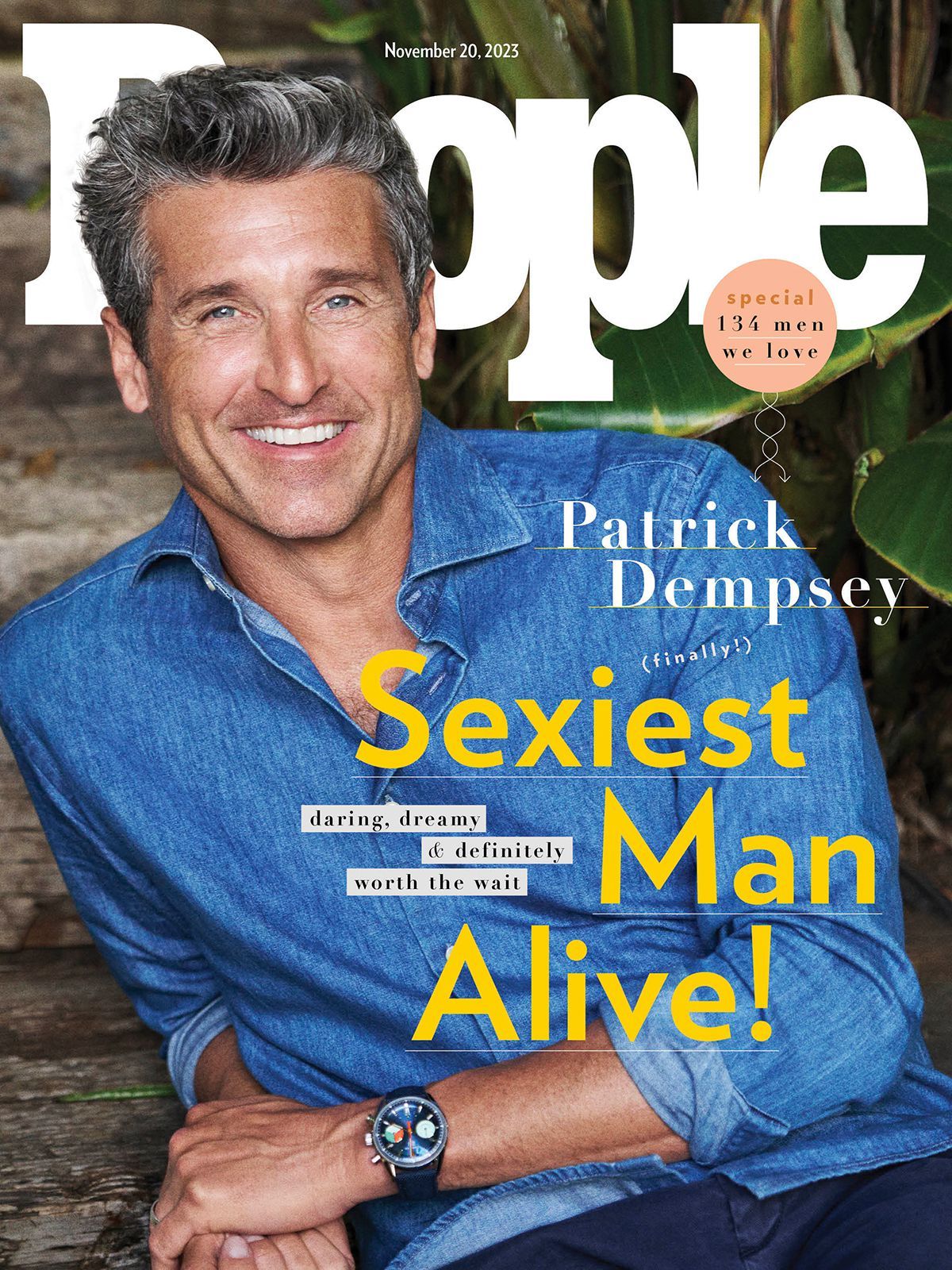 Patrick Dempsey, el hombre vivo más sexy del año 2023 según People