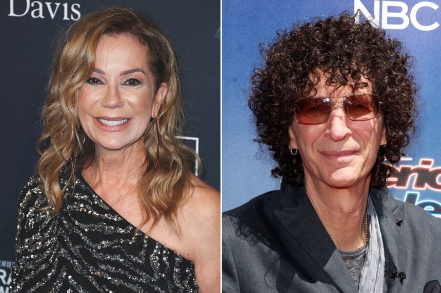 Kathie Lee Gifford and Howard Stern