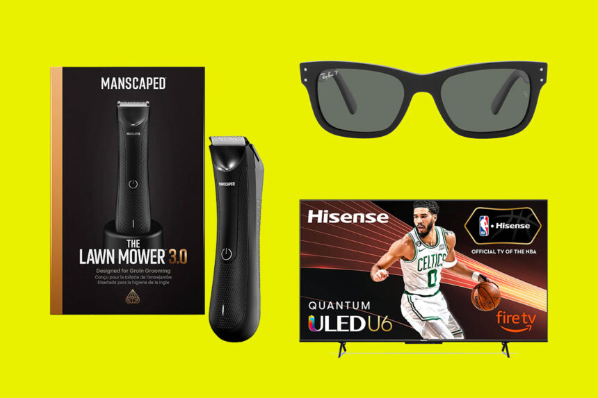Manscaped, Ray-Ban, Hisense