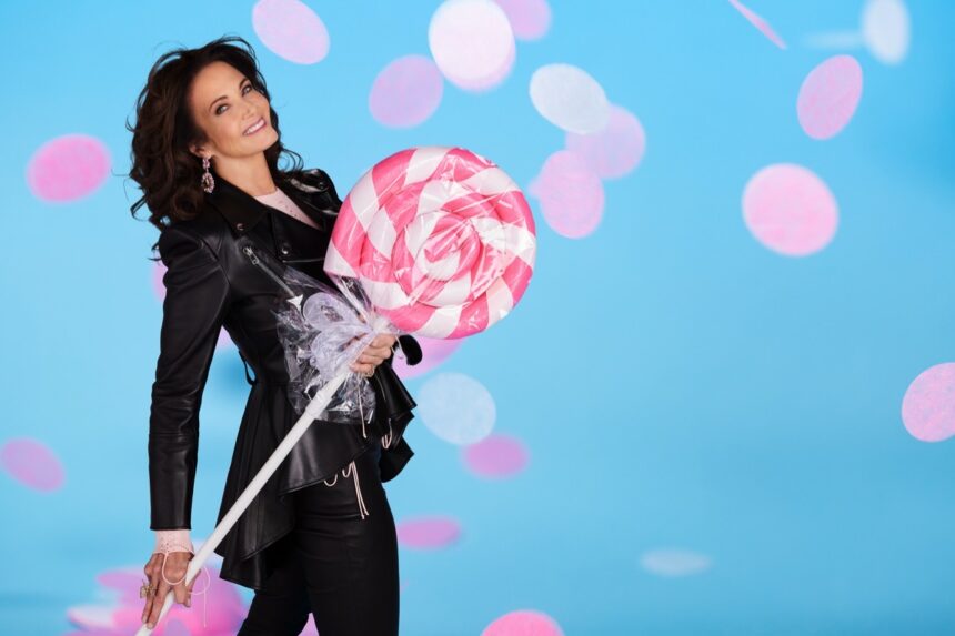 Lynda Carter Pink Slip Lollipop
