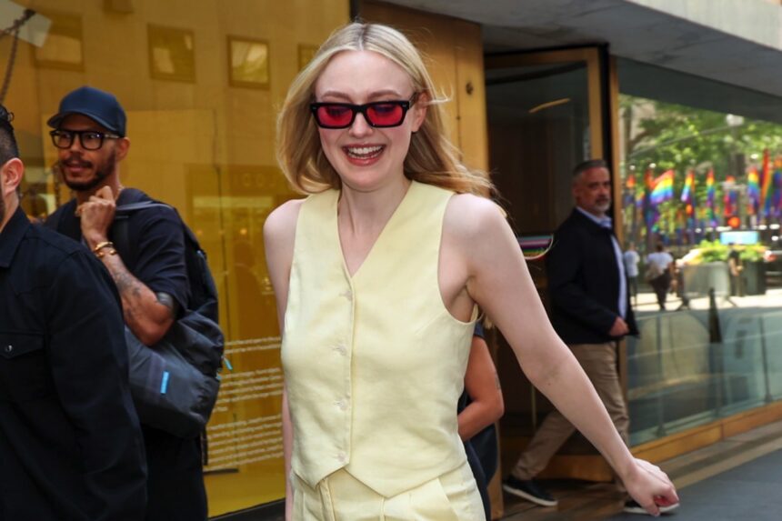 Dakota Fanning At The 'Today' Show