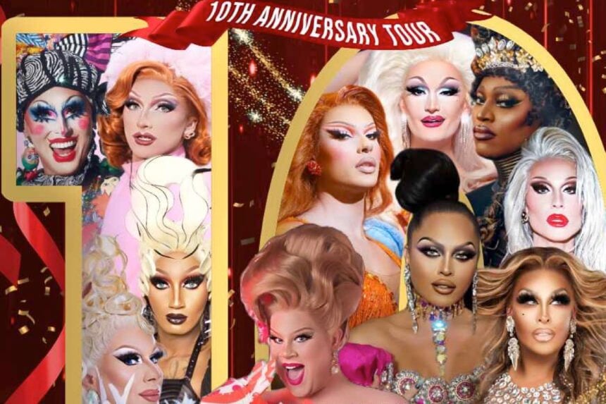 Drag Queen Christmas tour 2024