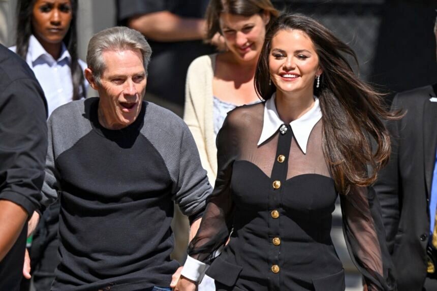 Celebrities At The 'Jimmy Kimmel Live!' Show Studios