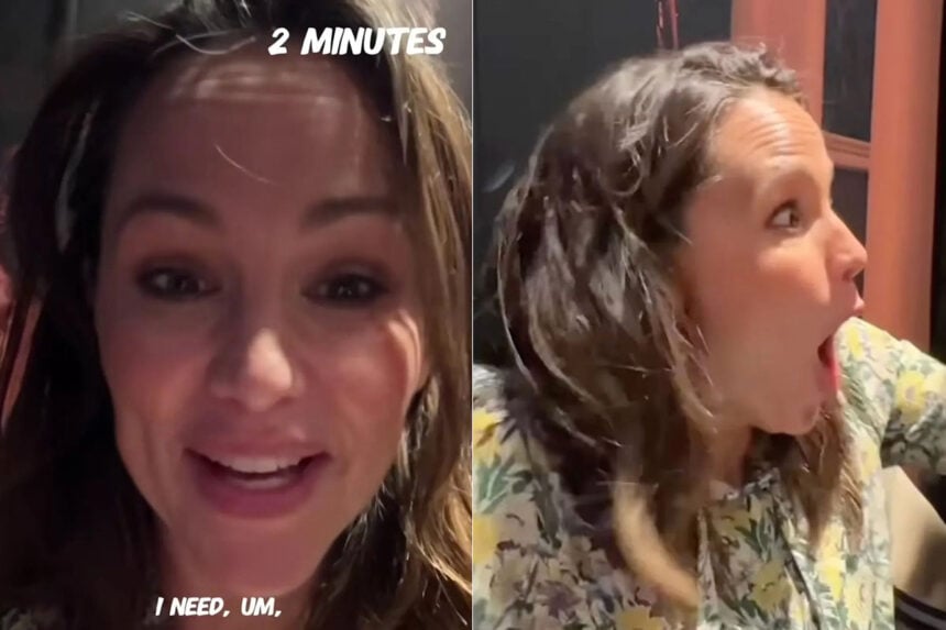 Jennifer Garner trapped in eleveator at Comic-Con