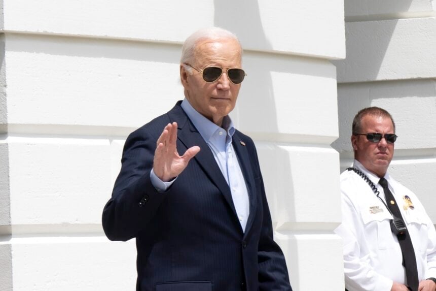 Biden Departs for Wilmington, Delaware