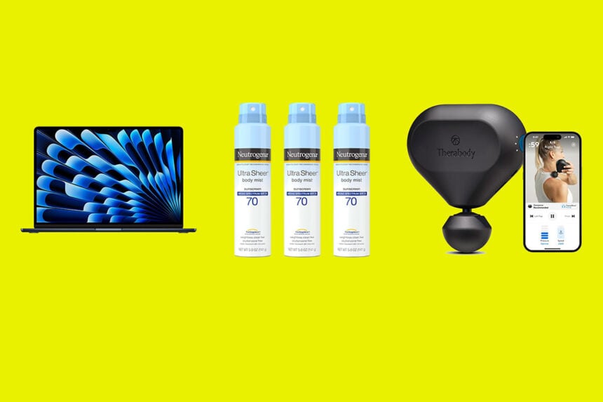 Apple, Neutrogena, TheraGun