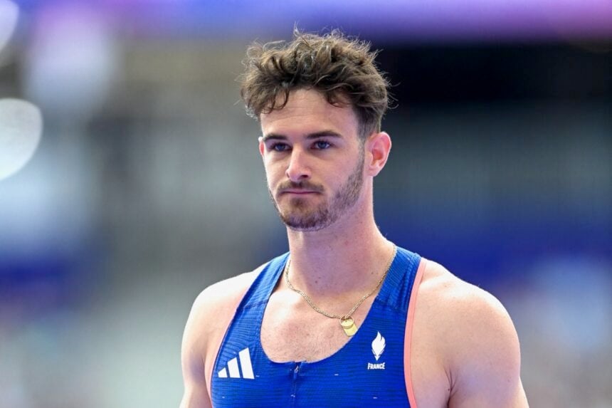 Paris 2024 Olympics - French Pole Vaulter Anthony Ammirati During Qualifications