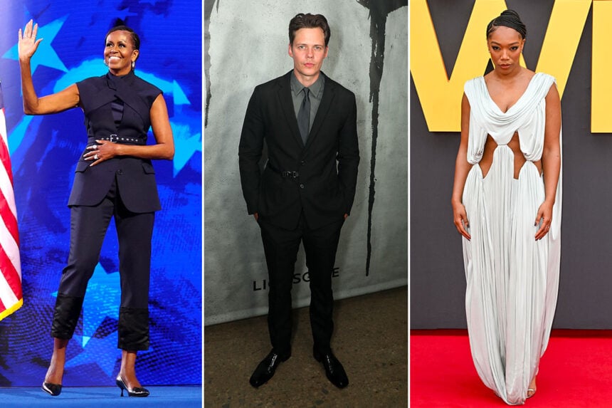 Michelle Obama, Bill Skarsgard, Naomi Ackie