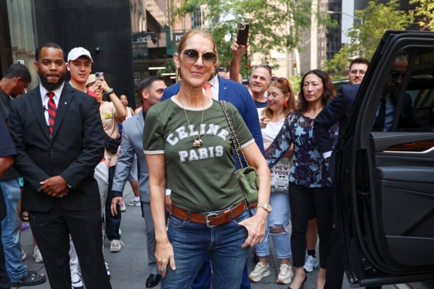 Celine Dion Out In New York City