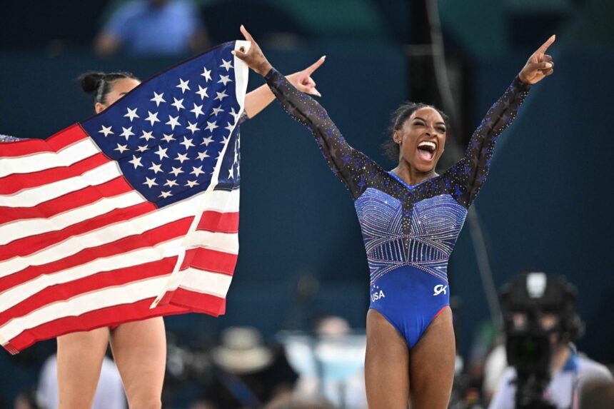 Paris 2024 Olympics - Women’s Gymnastics - Simone Biles Wins Gold