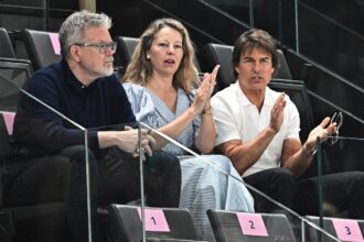 Tom Cruise Watches The Rugby Sevens Final At The 2024 Olympic Games