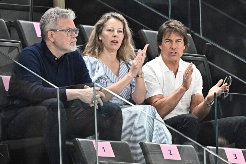 Tom Cruise Watches The Rugby Sevens Final At The 2024 Olympic Games