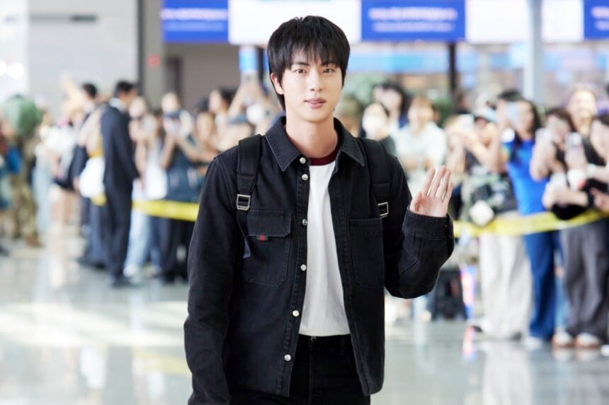 Gucci Global Brand Ambassador Jin of BTS