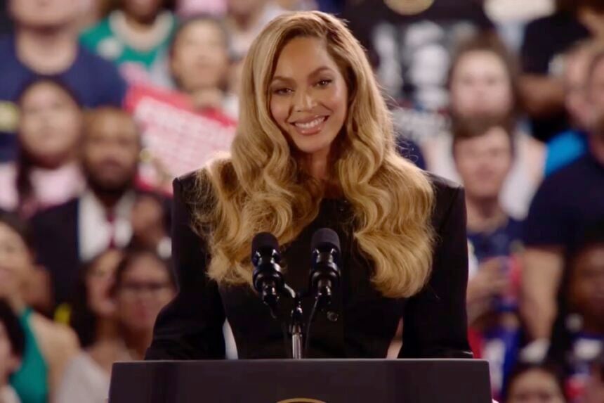 Beyoncé officially endorses Kamala Harris at Houston rally