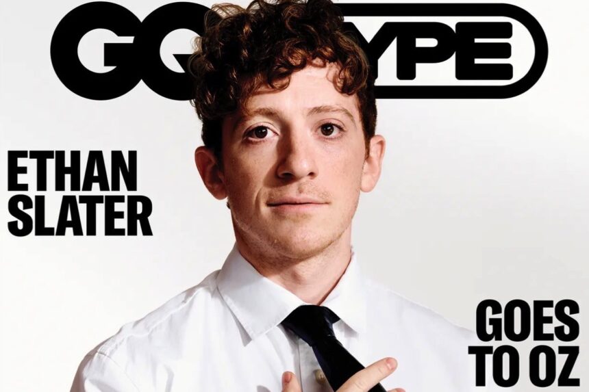 Ethan Slater GQ Hype