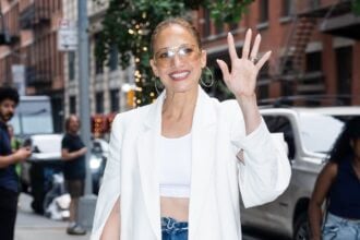 Jennifer Lopez Out In New York City