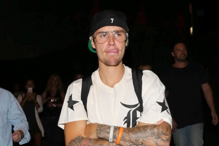 Justin Bieber is seen in Los Angeles, CA