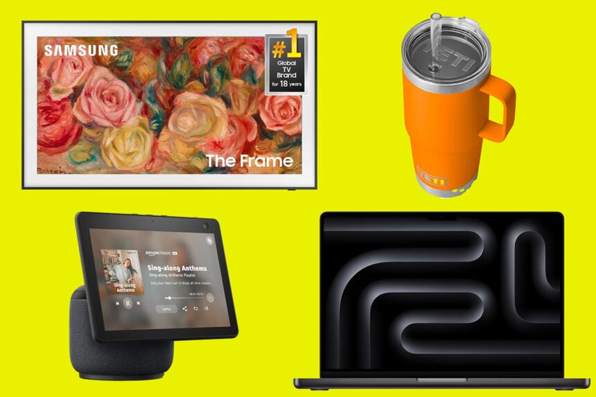 Samsung, Yeti, Amazon, Apple