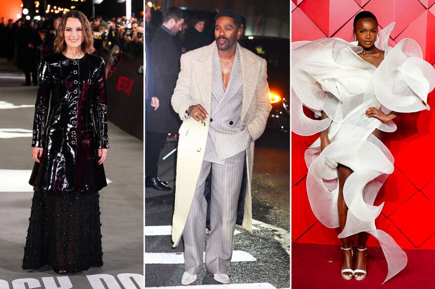 Keira Knightley and Colman Domingo and Lemoie Anderson Best Dressed