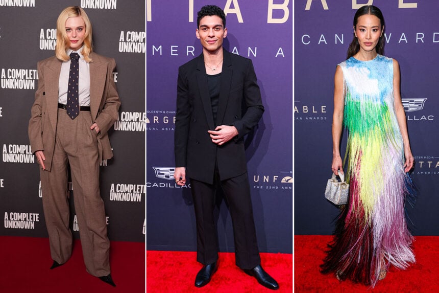 Elle Fanning and Anthony Keyvan and Jamie Chung
