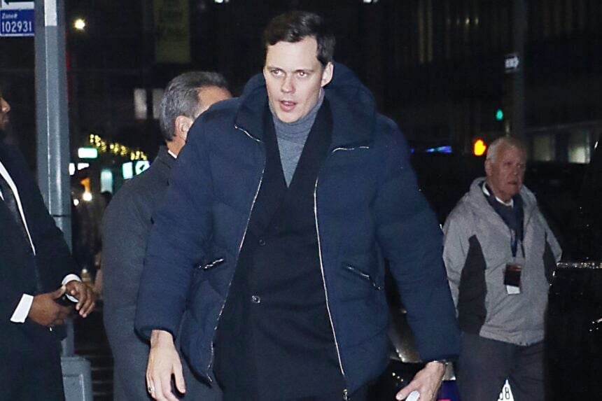 Bill Skarsgard at 'The Late Show with Stephen Colbert'
