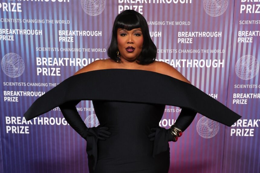 Lizzo 10th Annual Breakthrough Prize Ceremony