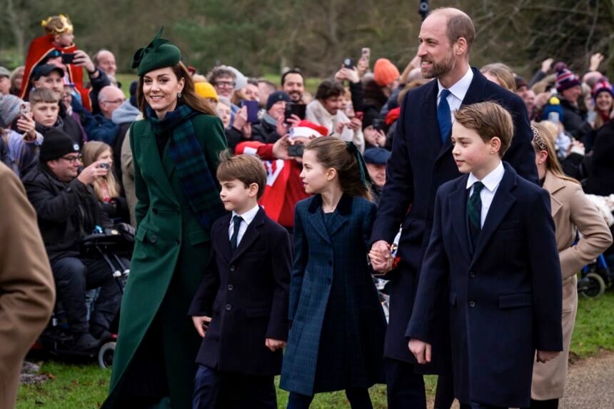 British Royal Family Attend Christmas Service In Sandringham