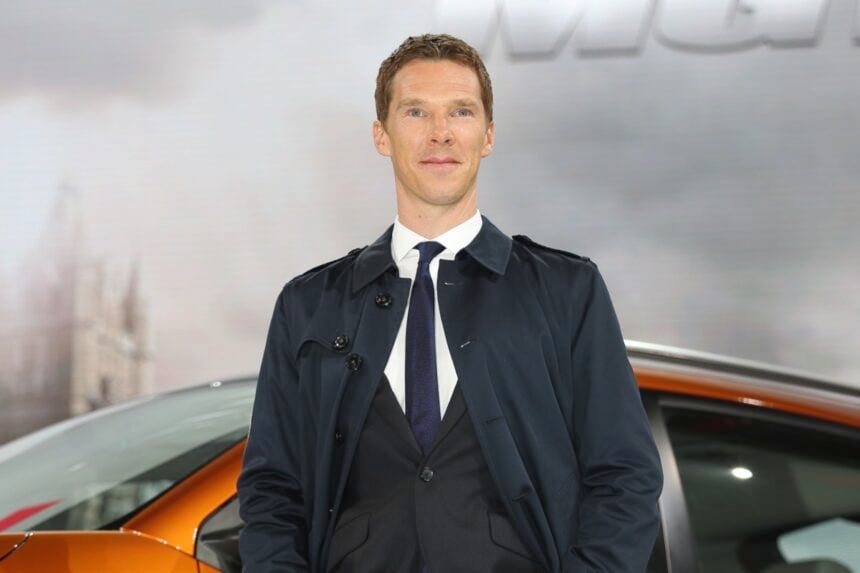 Benedict Cumberbatch highlights promotional event for MG-GS SUV in Shanghai