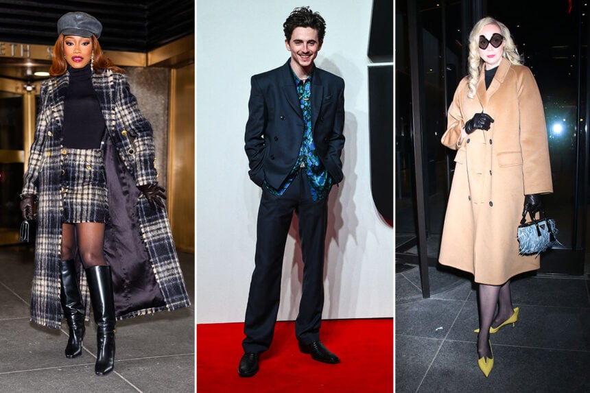 Keke Palmer and Timothée Chalamet and Gwendoline Christie