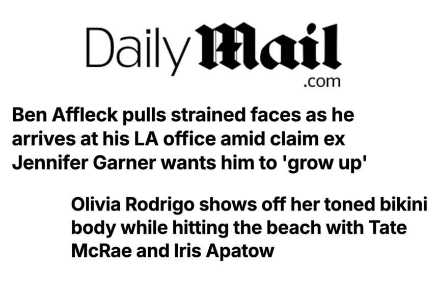 Daily Mail Headlines
