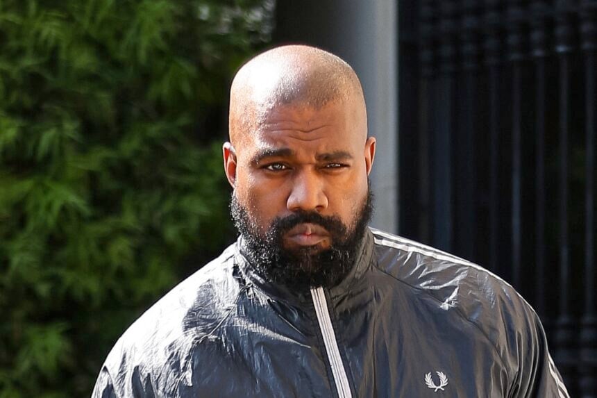 Kanye West Out In Los Angeles