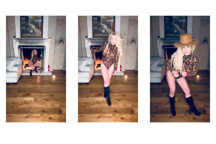 Britney Spears dancing
