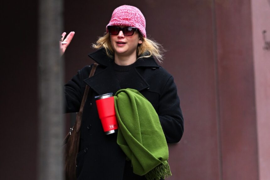 Jennifer Lawrence Spotted In New York