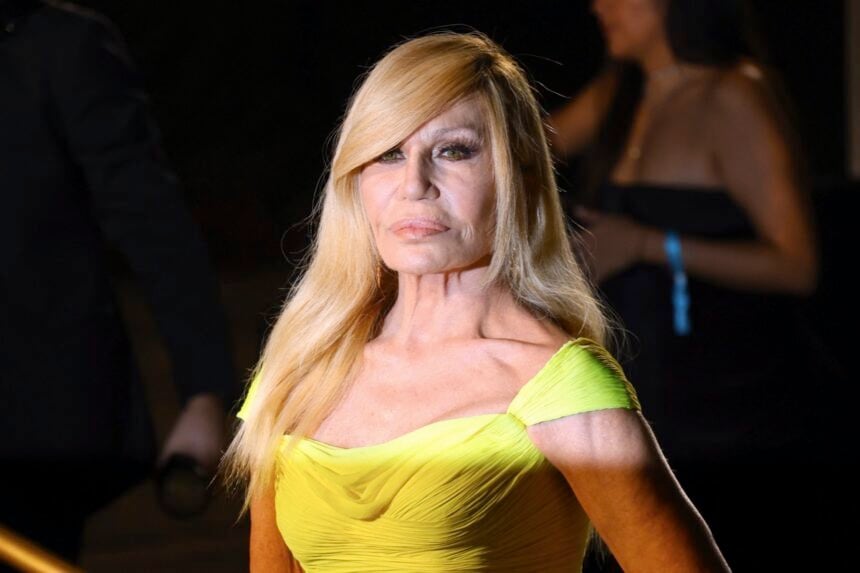 Donatella Versace 2024 The Albies Hosted by the Clooney Foundation for Justice