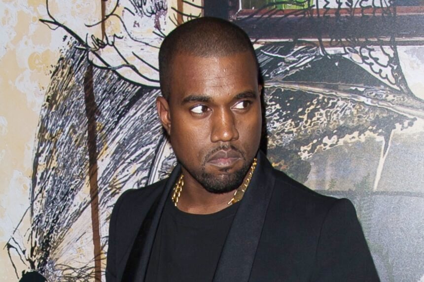 Kanye West Givenchy After Party During Paris Spring/Summer 2013 Fashion Week
