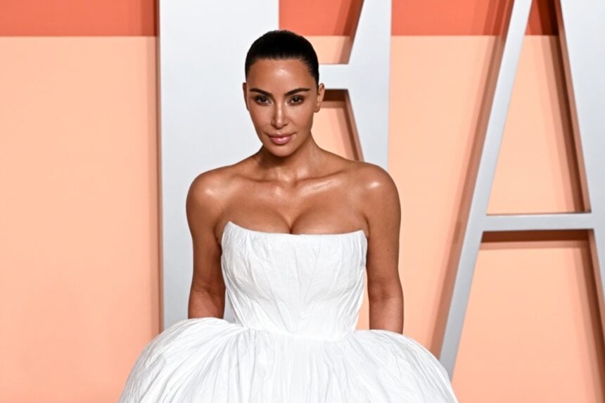 Kim Kardashian Vanity Fair Oscar Party