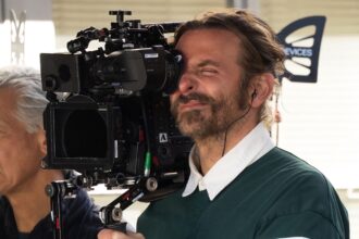Bradley Cooper and Will Arnett filming 'Is This Thing On?' in New York City
