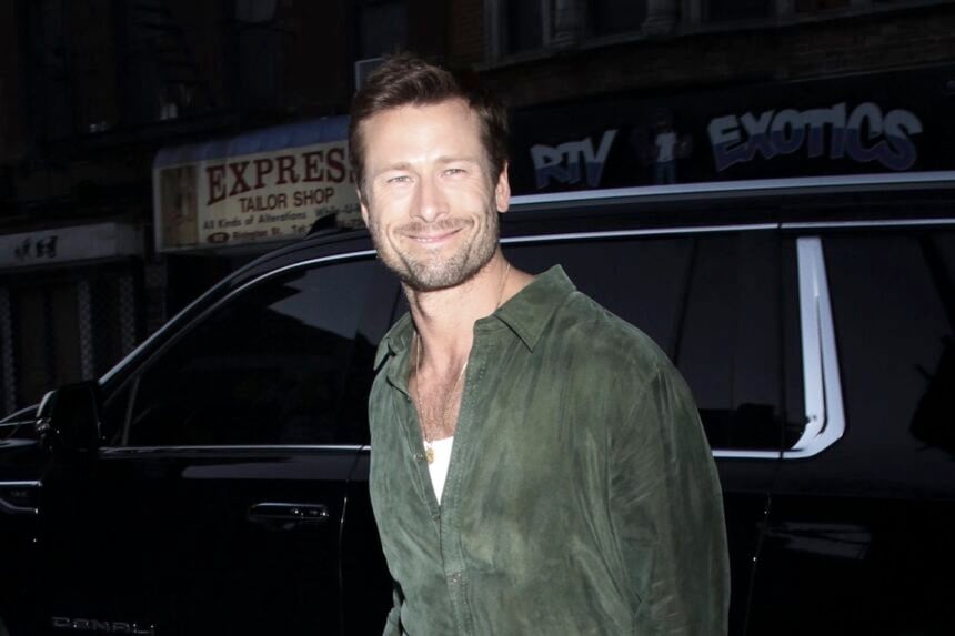Glenn Powell seen at Smash Kitchen in New York City