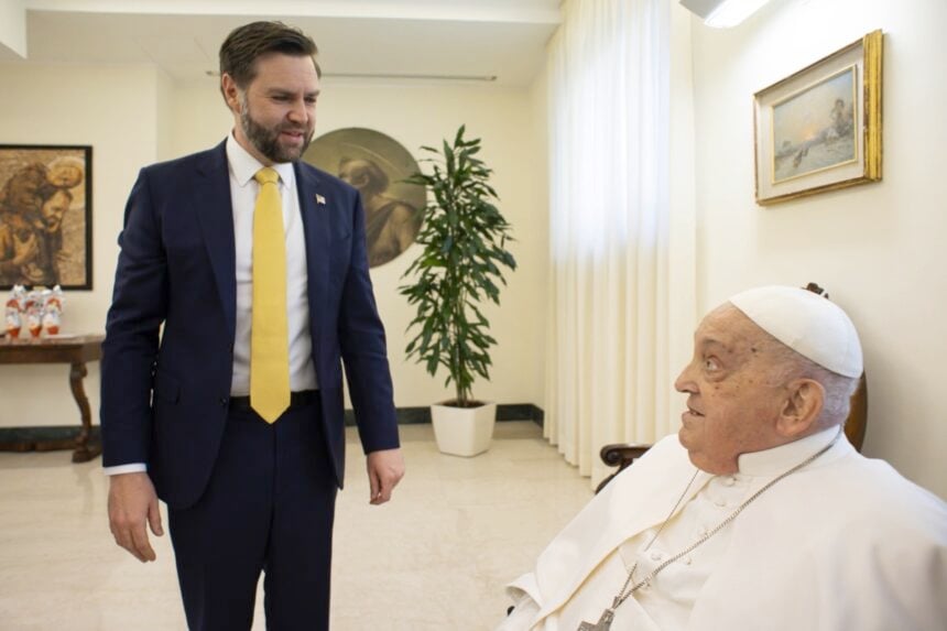 Vice President JD Vance Meets Pope Francis At The Vatican
