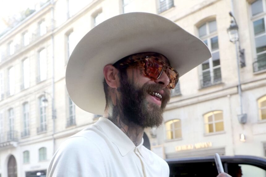 Post Malone spotted wearing a cowboy hat while out in Paris