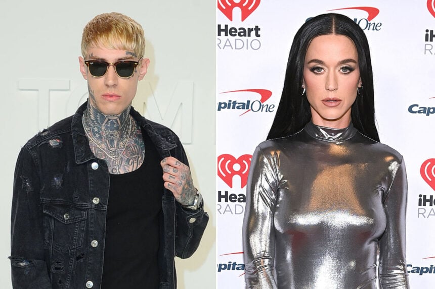 Trace Cyrus and Katy Perry