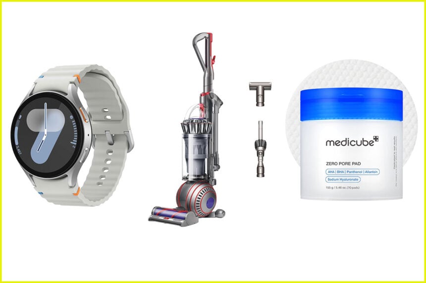 Samsung Galaxy, Dyson, Medicube