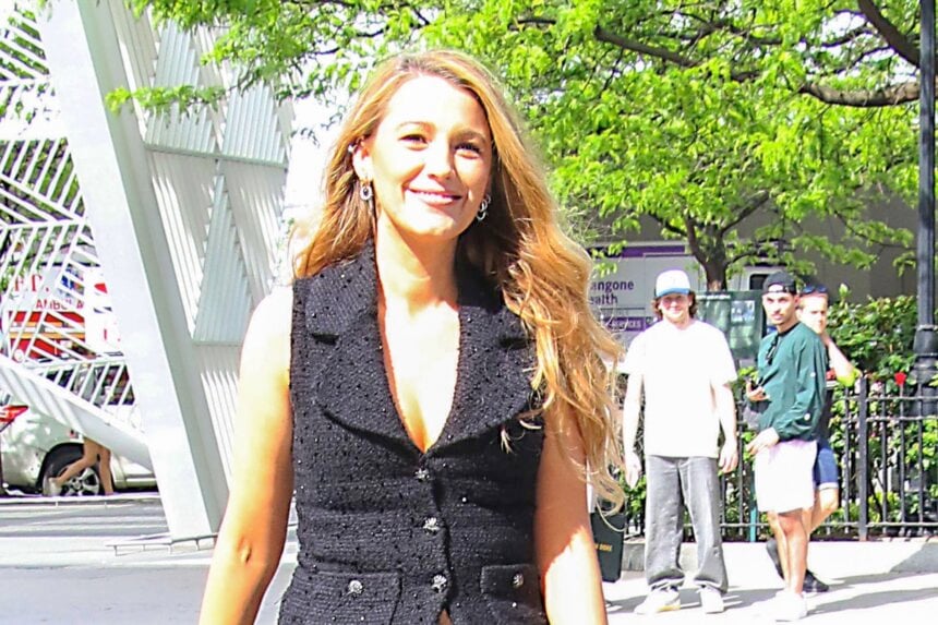 Blake Lively New York Press Tour For 'Another Simple Favor'