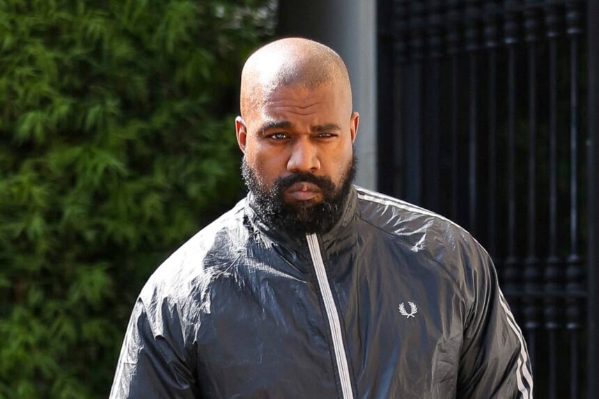 Kanye West Out In Los Angeles